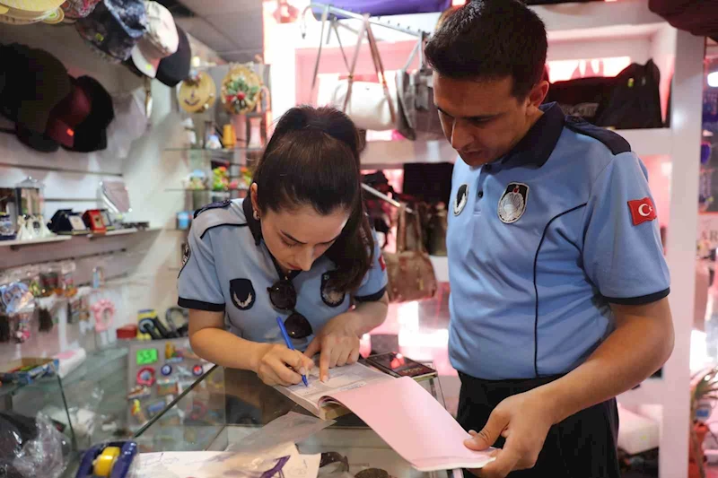 Büyükşehir’den kaldırım işgallerine denetim

