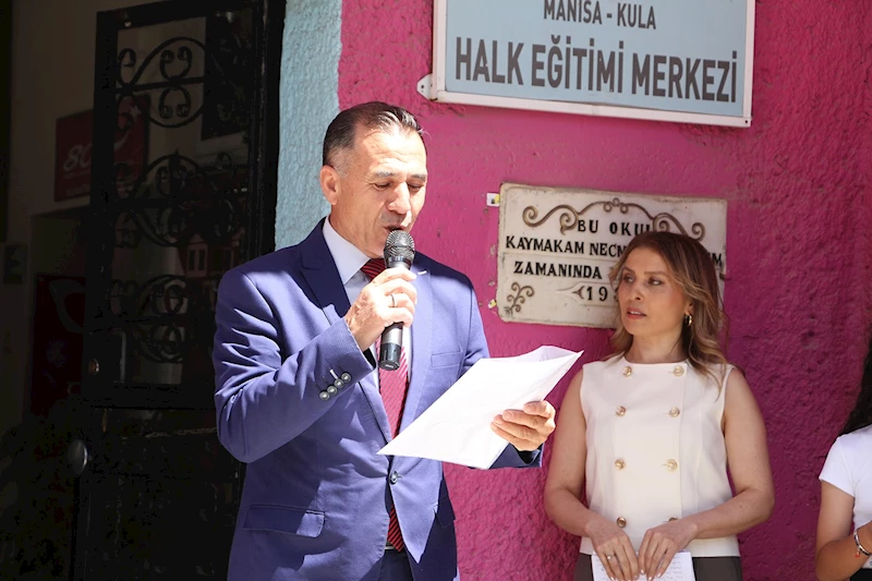 Kula’da Hayat Boyu Öğrenme Haftası kutlandı

