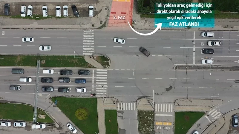 Samsun ulaşımında faz atlamalı sisteme geçildi
