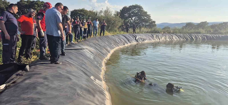 Susurluk’ta sulama göletinde erkek cesedi bulundu
