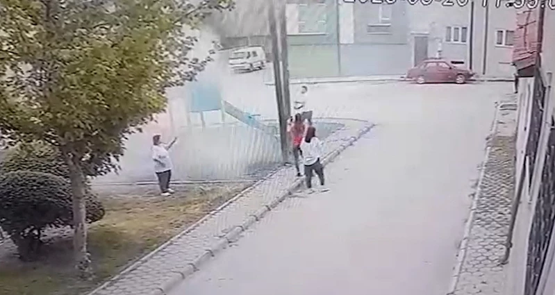 Parkın yakılma anına dair güvenli kamerası görüntüleri ortaya çıktı
