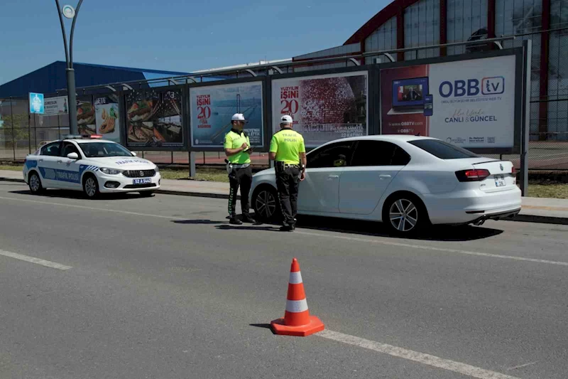 Ordu’da bir haftada 16 binden fazla araç ve sürücüsü denetlendi
