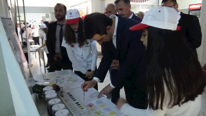 Bilim Fuarı’nda öğrencilerin hazırladığı projeler ilgi gördü
