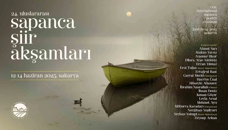 Uluslararası festival Sakarya’da 24’üncü kez ‘şiirle’ ruha dokunacak
