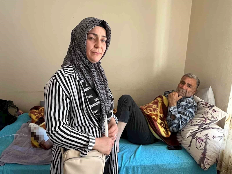 Şeker hastası Muzaffer Amca ağlayarak yardım istedi

