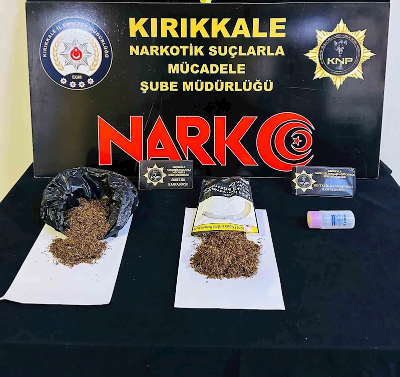 Kırıkkale’de uyuşturucu operasyonu: 2 tutuklama
