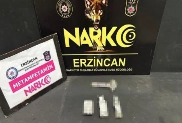 Erzincan’da uyuşturucu madde ele geçirildi
