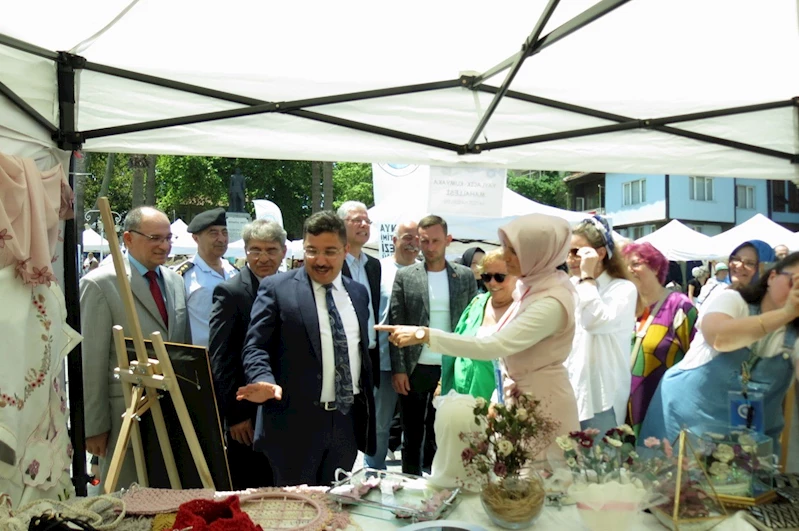 Mudanya’nın kadınları hünerlerini sergiledi
