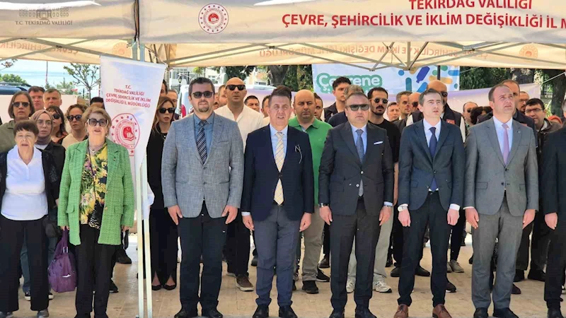 Tekirdağ’da Çevre Haftası törenle kutlandı

