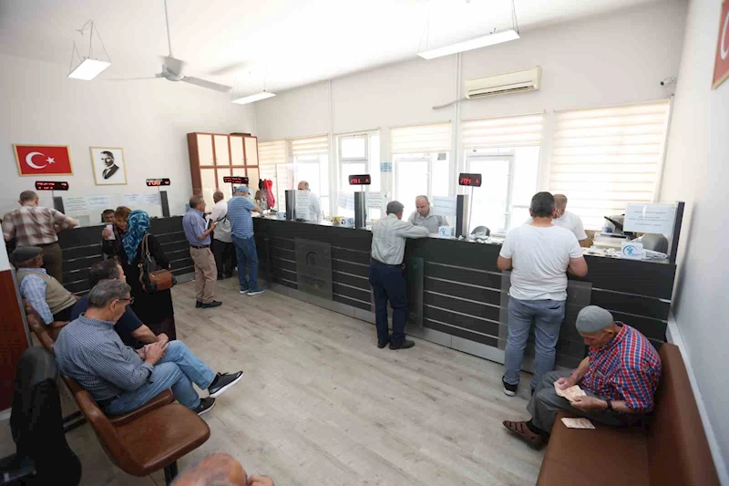 Merkezefendi’de vezneler bu hafta sonu da açık olacak
