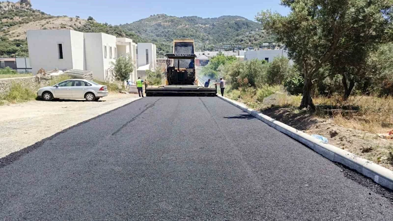 Bodrum’da cadde ve sokaklar yenileniyor
