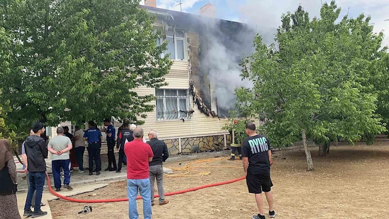 Kulu’da müstakil evde yangın
