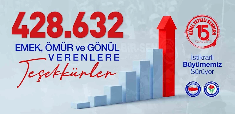 Eğitim Bir-Sen, 14. kez toplu sözleşme masasının yetkili sendikası oldu
