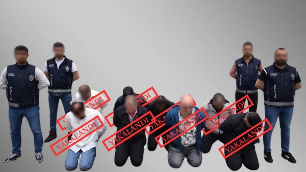 Interpol tarafından kırmızı bültenle aranan 13 kişi yakalandı!
