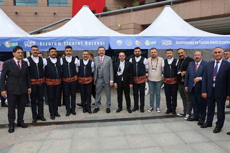 TOBB genel kurulunda Erzurum rüzgârı esti

