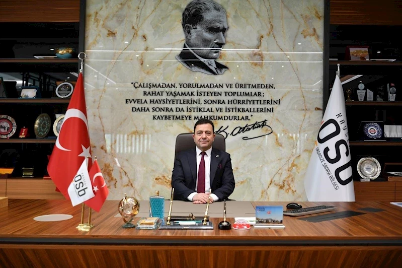 Kayseri OSB Başkanı Yalçın: 