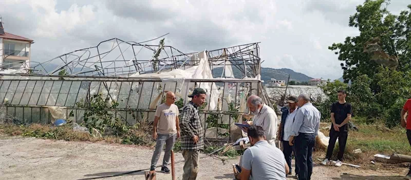 Antalya Gazipaşa’daki hortumun bilançosu belli oldu
