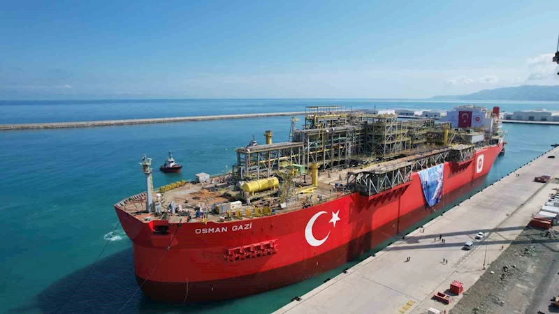 Osman Gazi Gemisi Filyos Limanı’nda
