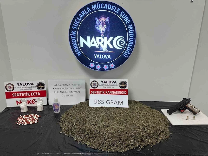 Yalova’da uyuşturucu operasyonunda 2 tutuklama
