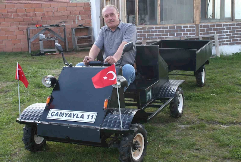 Çamyayla Köyü’nün ilk yerli ve milli arazi aracı
