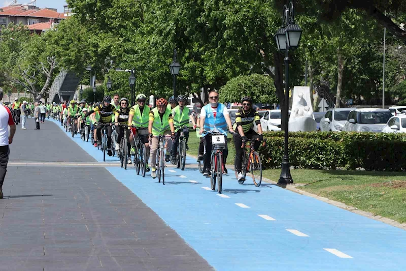 Tekirdağ’da bisiklet turu düzenlendi
