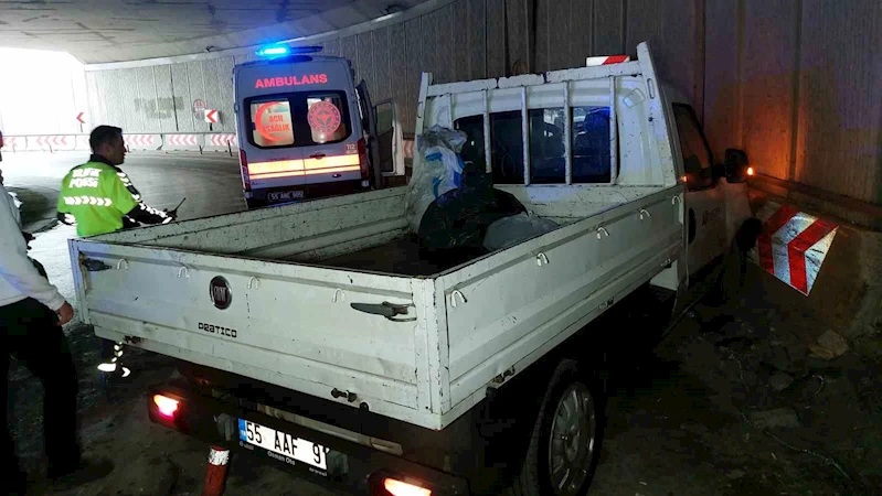 ’Ucube Kavşak’ta 2 ayrı kaza: 4 yaralı
