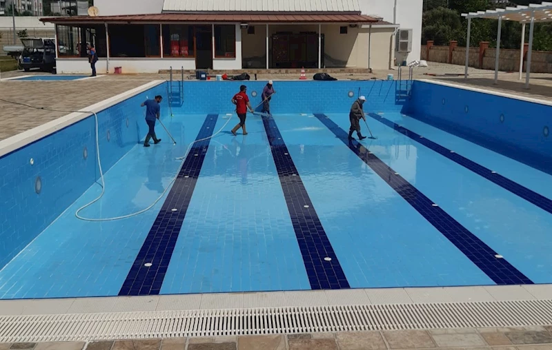 Kuyucak’ta yüzme havuzları yaz sezonuna hazırlanıyor
