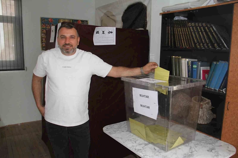 Konya’da muhtarlık seçimi

