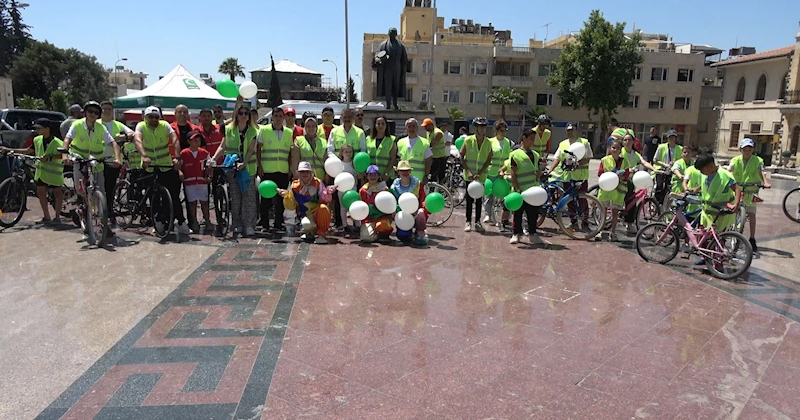 Kilis’te farkındalık için pedallar bağımlılığa karşı çevrildi
