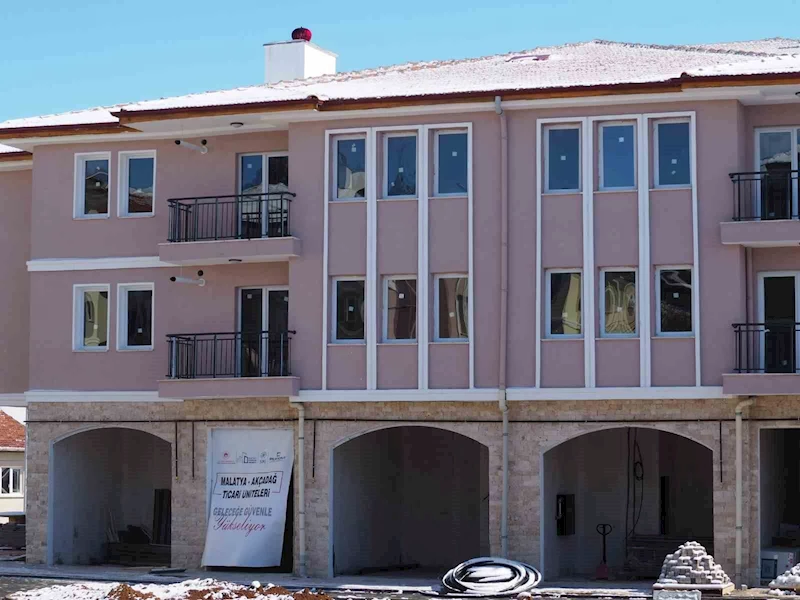 Akçadağ Çarşısı’nda teslimatlar başlıyor
