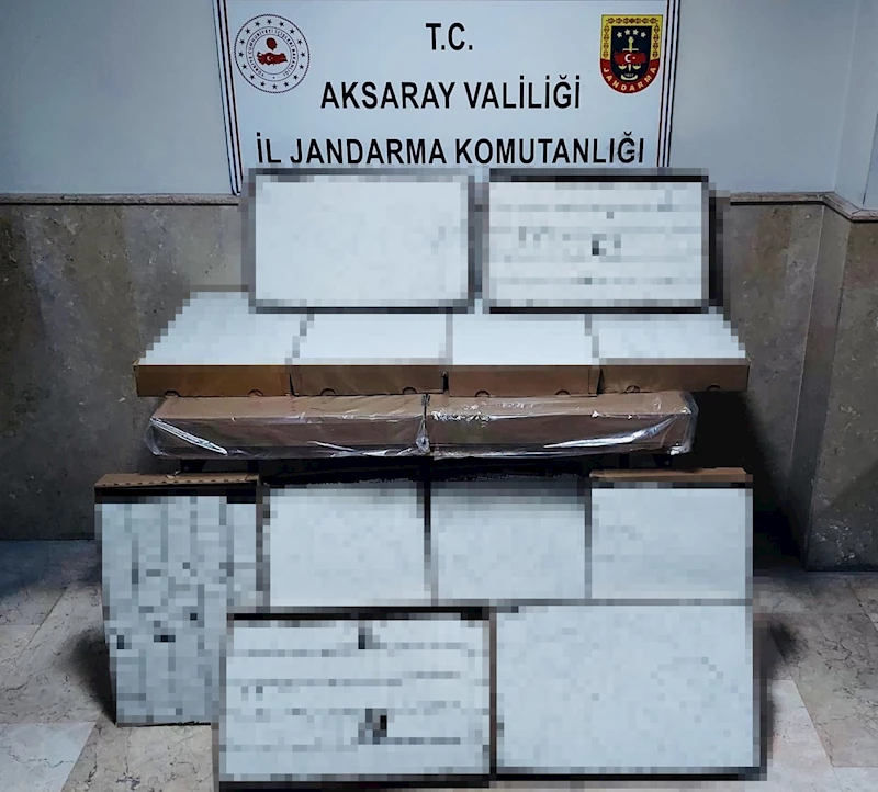 Yolcu otobüsünde 87 bin dolu makaron ele geçirildi
