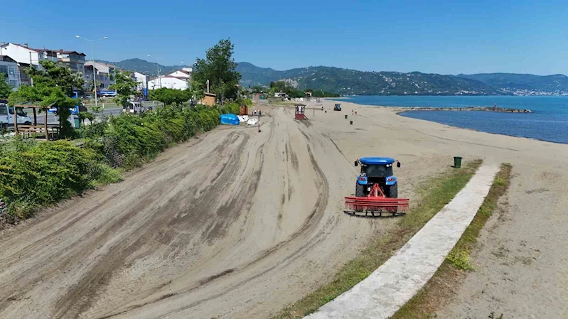 Ordu’nun plajları, deniz sezonuna hazır
