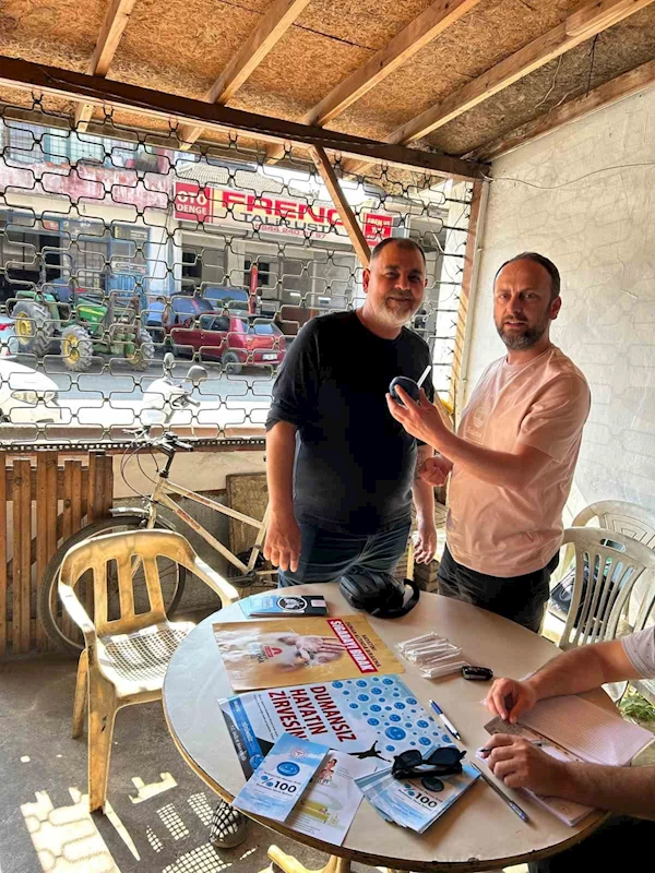 Nikotin testi yapıldı
