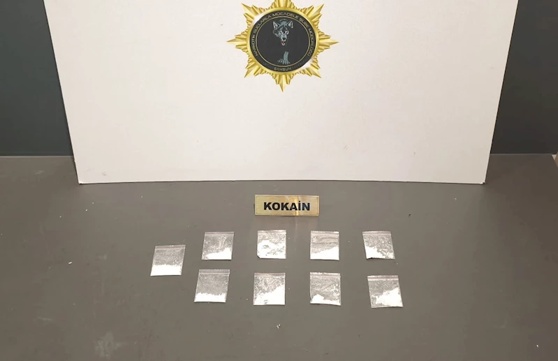 Samsun’da 9 paket kokain ele geçirildi: 1 gözaltı
