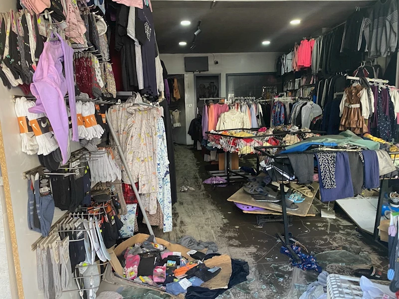 Konya’da iş yerinin bodrumunda yangın
