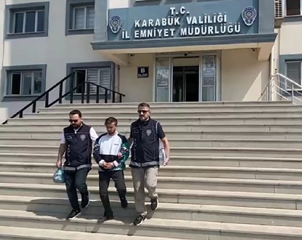 Tır dorselerini yaktığı belirlenen zanlı yakalandı
