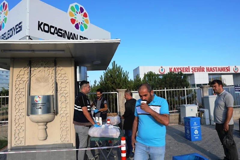 Kocasinan’ın ikram çeşmesi gönüllere dokunuyor
