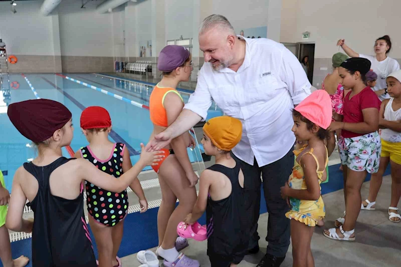 Menemen’de çocuklar kanalda değil, havuzda yüzecek

