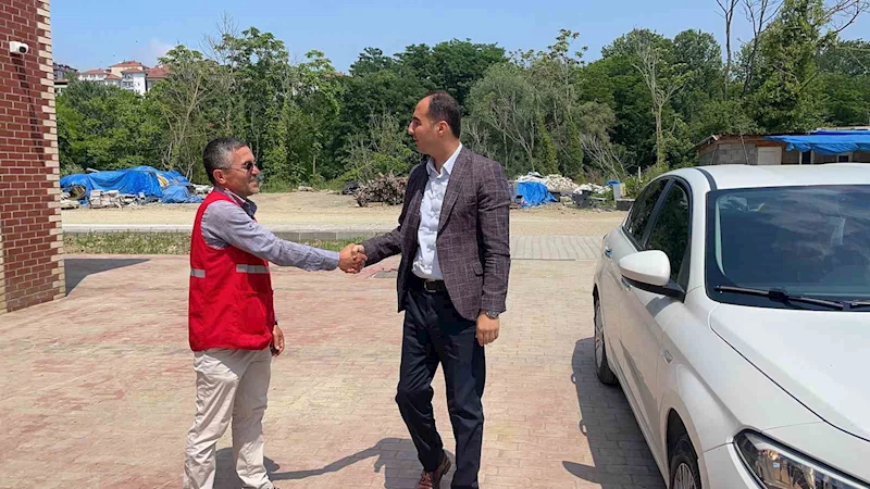 Vali Yardımcısı Uzan’dan Kızılay Başkanı Yalçın’a ziyaret

