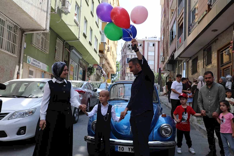 Esenler Belediyesi’nden kanseri yenen 7 yaşındaki Selim için anlamlı etkinlik
