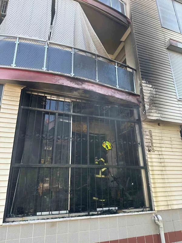 Nazilli’de ev yangını
