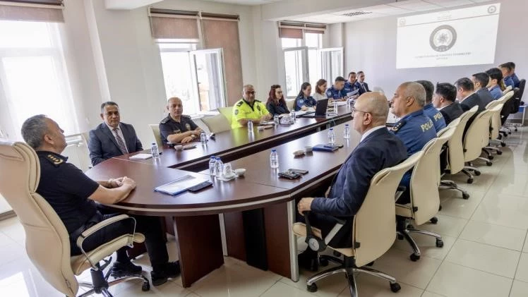 Bilecik’te trafik ve asayiş tedbirleri değerlendirildi
