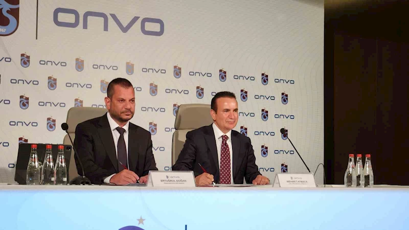 Trabzonspor’un forma sırt sponsoru Onvo oldu

