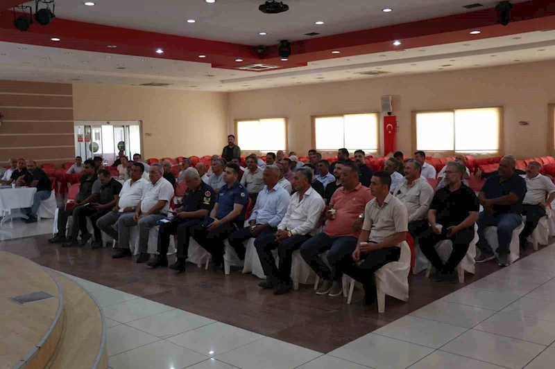 Bozdoğan’da Muhtarlar İstişare Toplantısı düzenlendi
