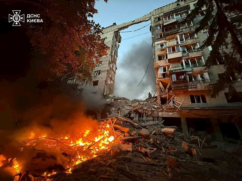 Rus ordusundan Ukrayna’nın başkenti Kiev’e saldırı: 14 ölü, 60 yaralı
