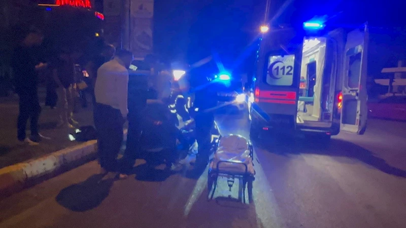 Erzincan’da motosiklet kazasında sürücü yaralandı

