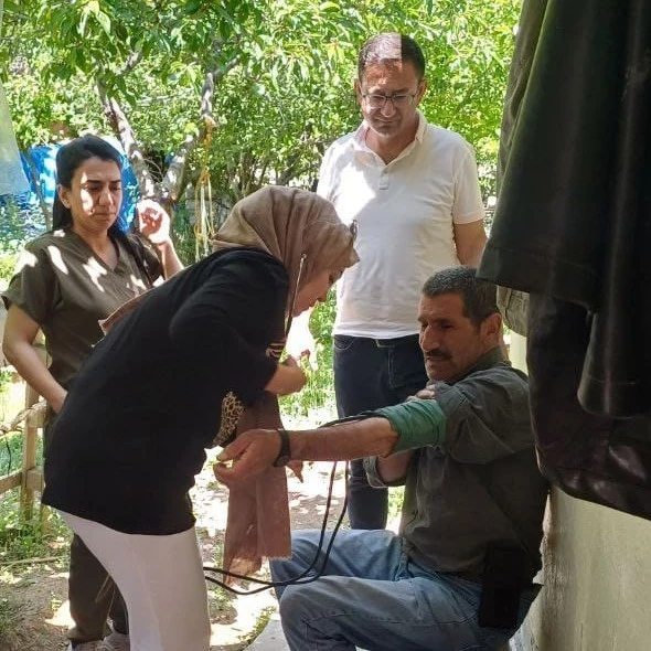 Elazığ’da mobil sağlık taraması hizmeti
