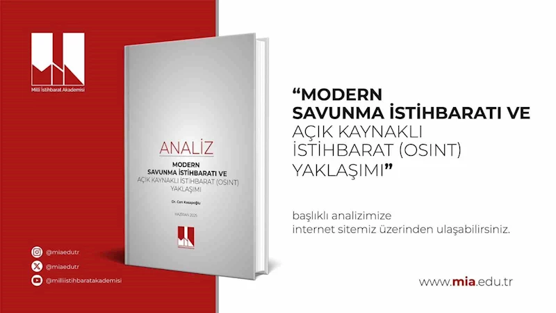Milli İstihbarat Akademisi’nden 