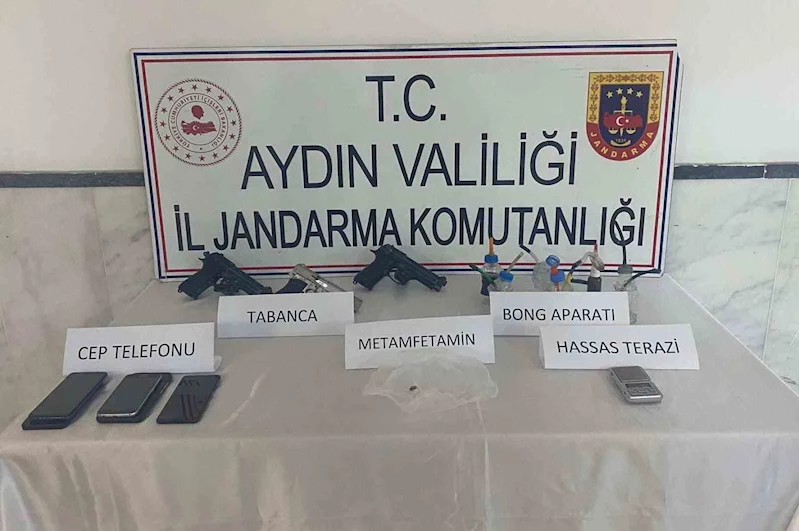 Kuyucak’taki eve uyuşturucu baskını
