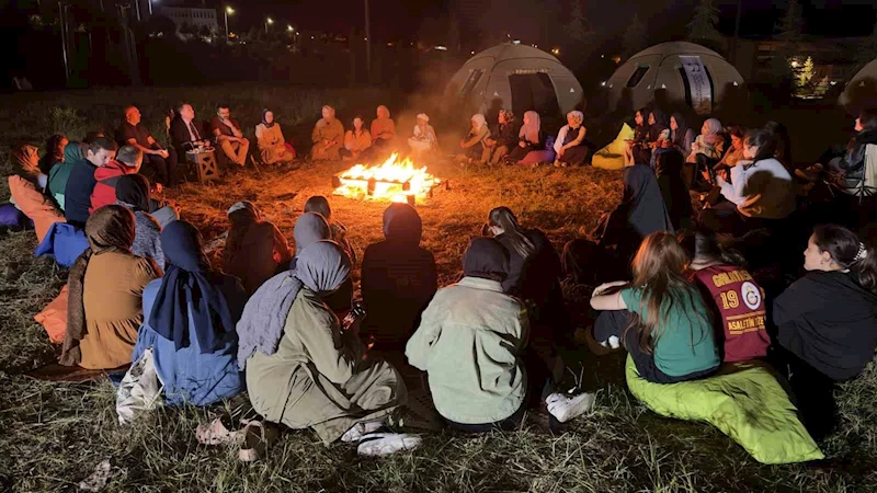 TOGÜ öğrencileri doğada teknolojiye ara verdi
